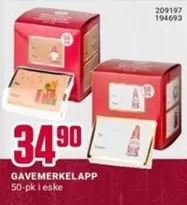 GAVEMERKELAPP