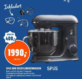 HAN-1552N KJØKKENMASKIN