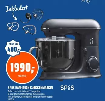 HAN-1552N KJØKKENMASKIN