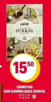 GOD GAMMELDAGS SURKÅL