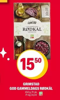 GOD GAMMELDAGS RØDKÅL