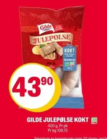 JULEPØLSE KOKT