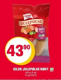 JULEPØLSE RØKT