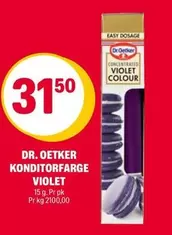 KONDITORFARGE VIOLET