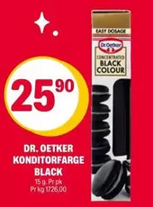 KONDITORFARGE BLACK