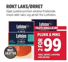 Mat - RØKT LAKS/ØRRET