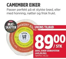 Mat - EIKER GÅRDSYSTERI
