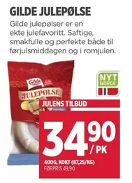 JULEPØLSE