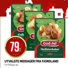 UTVALGTE MIDDAGER FRA FJORDLAND