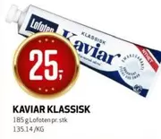 KAVIAR KLASSISK