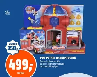 Paw Patrol - BRANNSTASJON