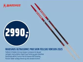 Skin - ULTRASONIC PRO SKIN FELLSKI VOKSEN 2025