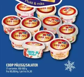 Skagen - PÅLEGG/SALATER