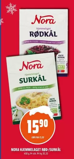 Norsk - HJEMMELAGET RØD-/SURKÅL