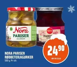 PARISER RØDBETER/AGURKER