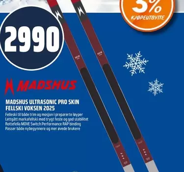 Skin - ULTRASONIC PRO SKIN FELLSKI VOKSEN 2025