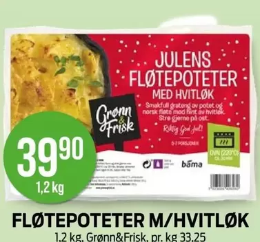 Norsk - FLØTEPOTETER M/HVITLØK