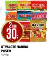 UTVALGTE HARIBO-POSER