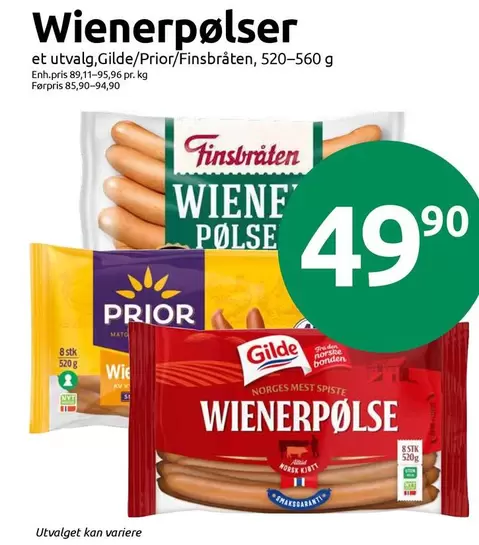 Norsk - Wienerpølser