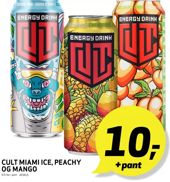 Drink - MIAMI ICE, PEACHY OG MANGO