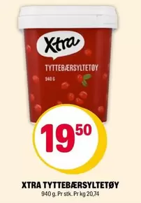 TYTTEBÆRSYLTETØY