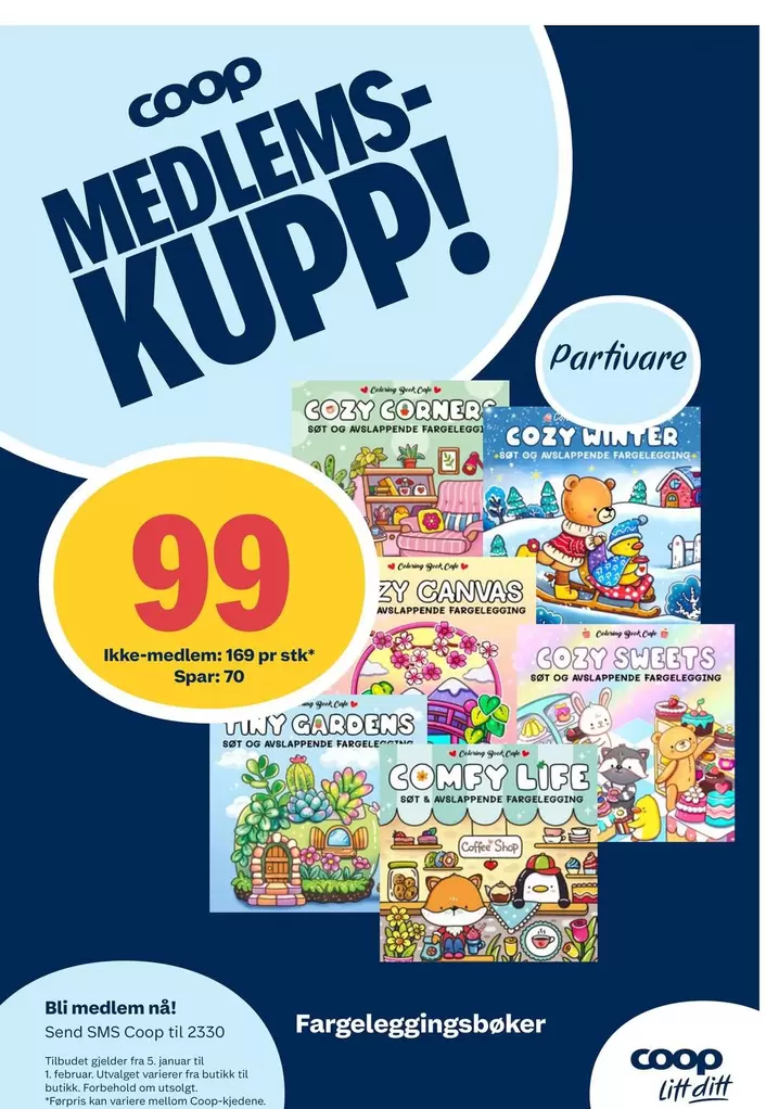 Book - Fargeleggingsbøker