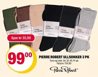 Pierre Robert - ULLSOKKER 3 PK