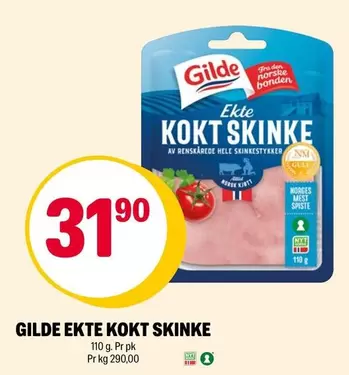 EKTE KOKT SKINKE