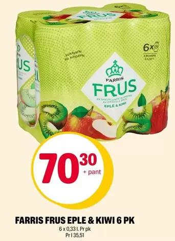 FRUS EPLE & KIWI 6 PK