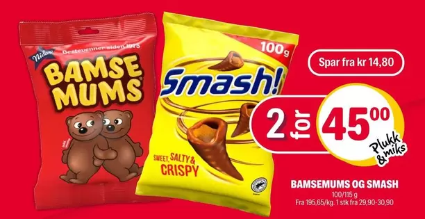 Smash - BAMSEMUMS OG SMASH