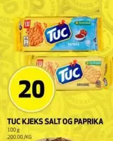 KJEKS SALT OG PAPRIKA