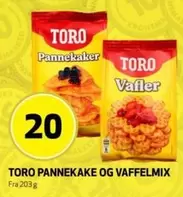 PANNEKAKE OG VAFFELMIX