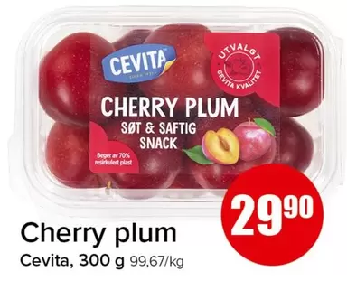 Cherry plum