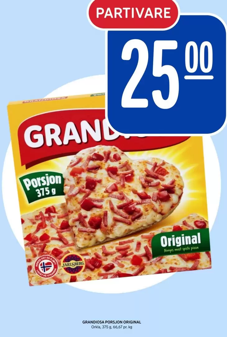 Grandiosa - Porsion Original