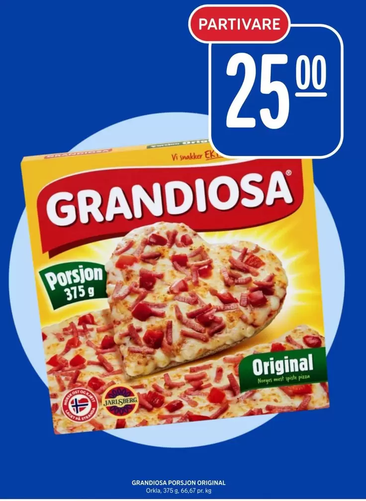 Grandiosa - Porsion Original