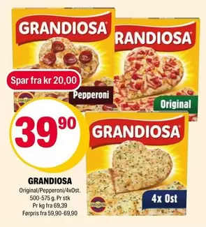 Grandiosa - Original/Pepperoni/4x0st