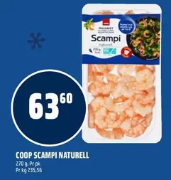 SCAMPI NATURELL