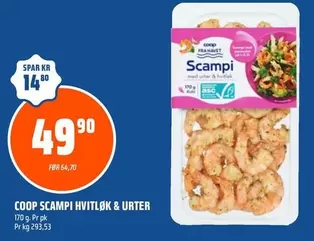 SCAMPI HVITLØK & URTER