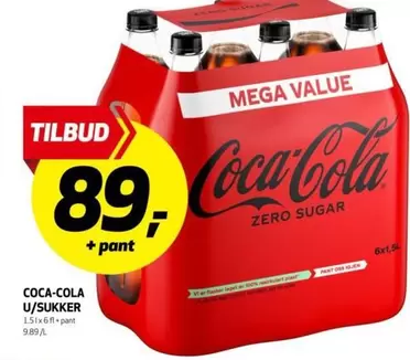 Coca Cola - U/SUKKER