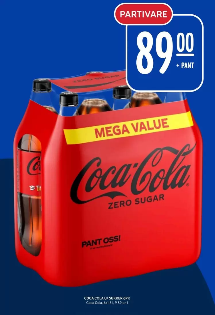 Coca Cola - 6-pack PET