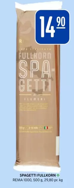 Spa - SPAGETTI FULLKORN