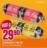 HUNDEMAT PØLSE