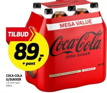 Coca Cola - U/SUKKER