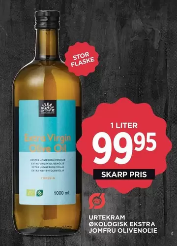Extra - ØKOLOGISK EKSTRA JOMFRU OLIVENOLIE