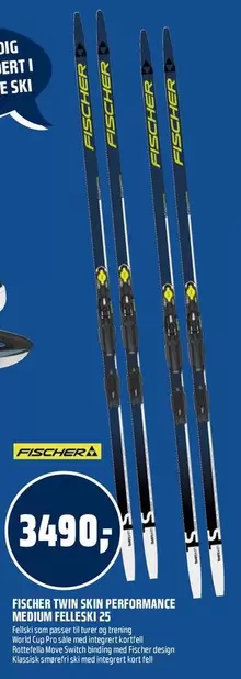 Twin - TWIN SKIN PERFORMANCE MEDIUM FELLESKI 25