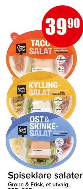 Taco - Spiseklare salater