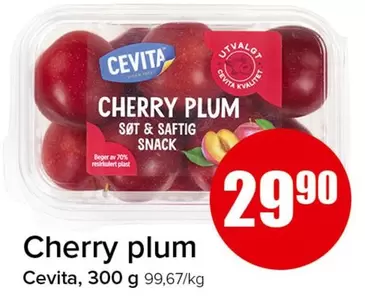 Cherry plum