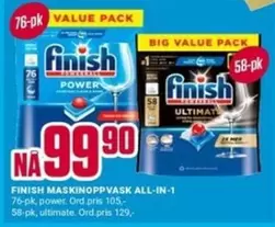 MASKINOPPVASK ALL-IN-1