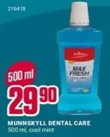 Max - MUNNSKYLL DENTAL CARE
