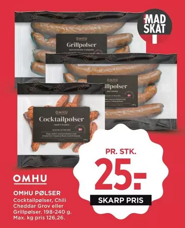 One - OMHU PØLSER